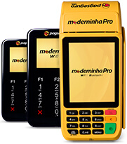 Venda presencial com as Moderninhas